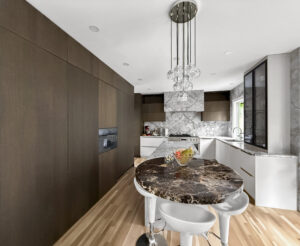 This dream kitchen is available in all colours from Eco German Kitchens